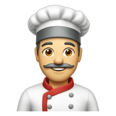 Cook chef sticker