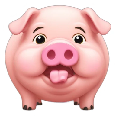 very-fat-pig sticker