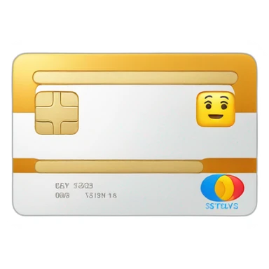 cross over credit card sticker