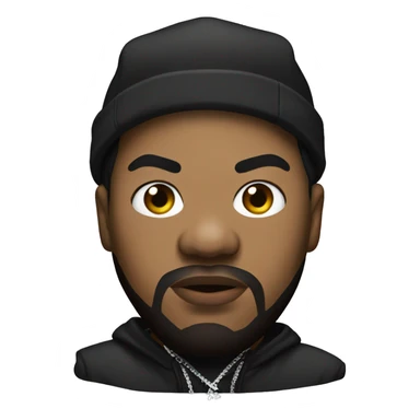 ice cube rapper sticker