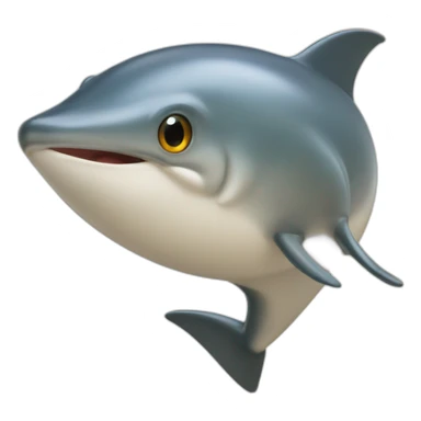 Dauphin with du glas des sticker