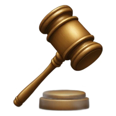 Donald trump gavel sticker