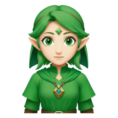 Saria Zelda ocarina of time  sticker