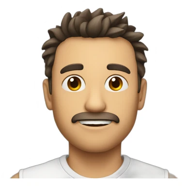 Corona enojada sticker