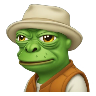 pepe martix sticker