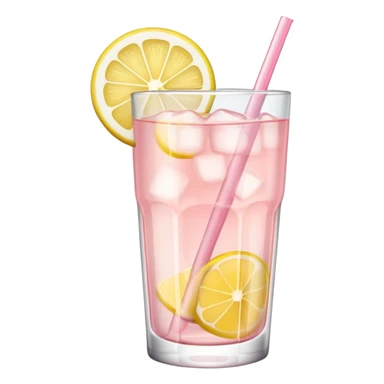 Light pink lemonade sticker