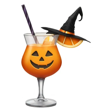Halloween cocktail  sticker