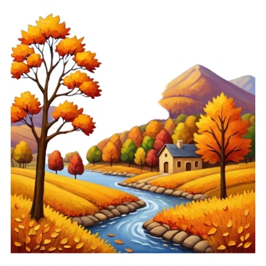 thumbnail picture mac os, painting on wall, autumn sticker