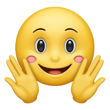 смайлик разводящий руками sticker