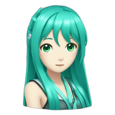 Miku hatsune sticker
