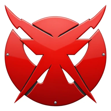 Metallica logo sticker