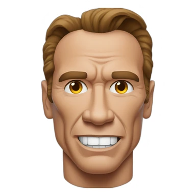 arnold schwarzenegger with kuato sticker