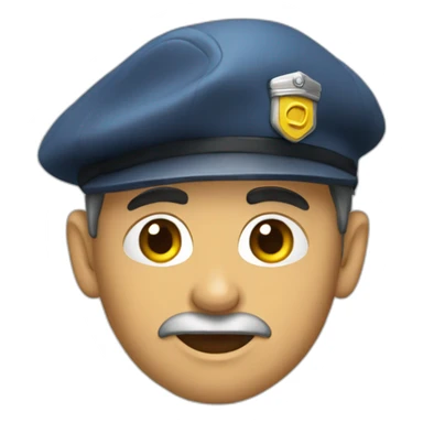 Jefe de estación sticker