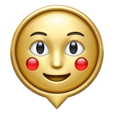 V badge emojy sticker