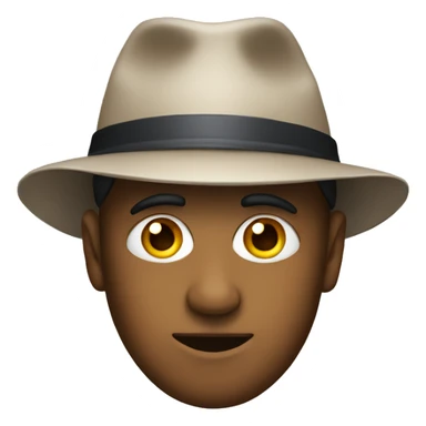 A pair of Eyes wearing a hat sticker