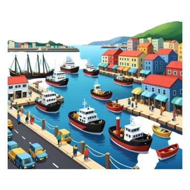 seaport png sticker