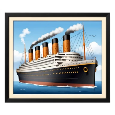 Titanic sticker
