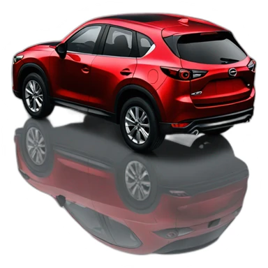 Red mazda cx5 2022 sticker