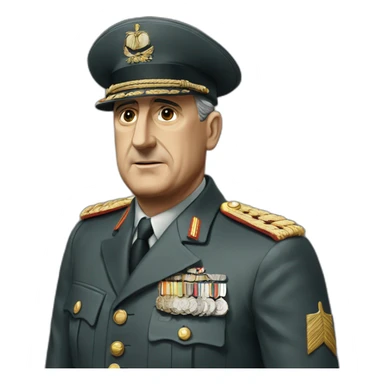 general de gaulle  sticker
