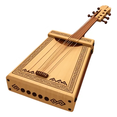 qanun instrument sticker