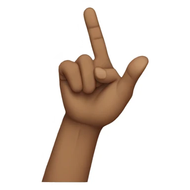 West side hand sign sticker