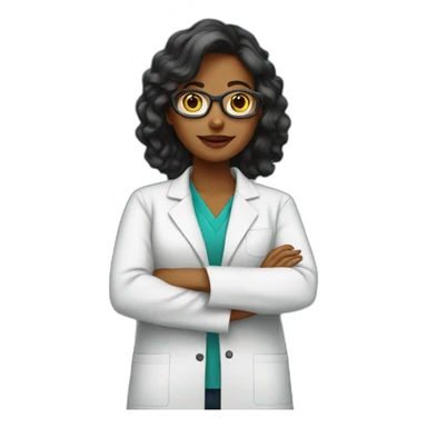 phd-woman-in-lab-young sticker
