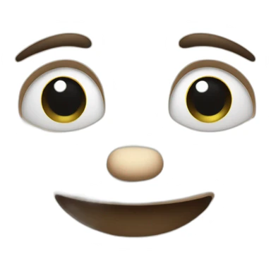 smile but with lots of tears in eyes sticker