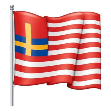 Flagge Bundesland Hessen sticker