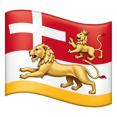 Flag of Sark sticker