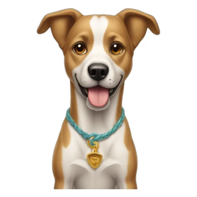 Perro San Bernardo sticker