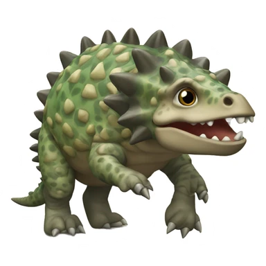 ankylosaurus sticker
