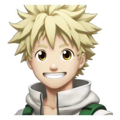Bakugo my hero academia manga sticker