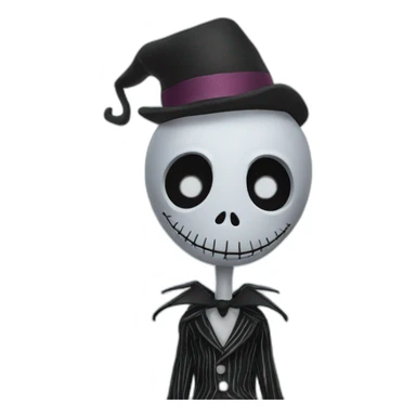 Jack from Nightmare before christmas sticker