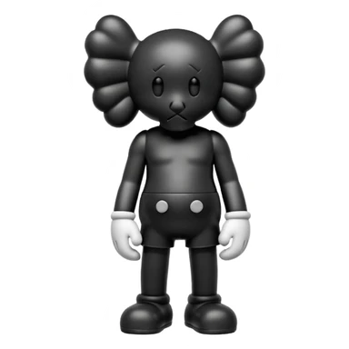 kaws  sticker