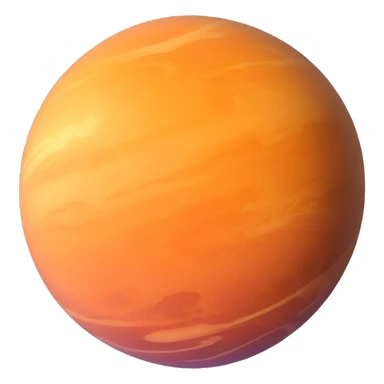 detailed planet Venus sticker