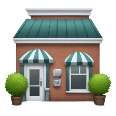 barbershop outside sticker