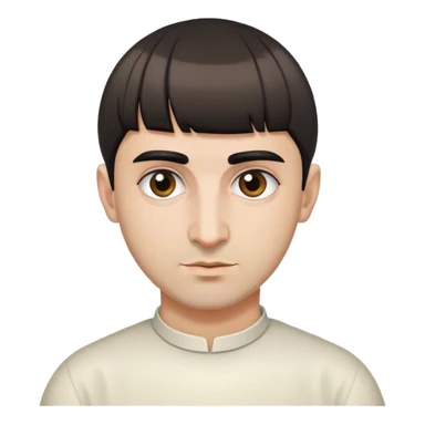 Fat Armenian oligarch with bowlcut sticker