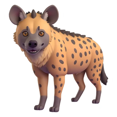 Realistic Hyena sticker