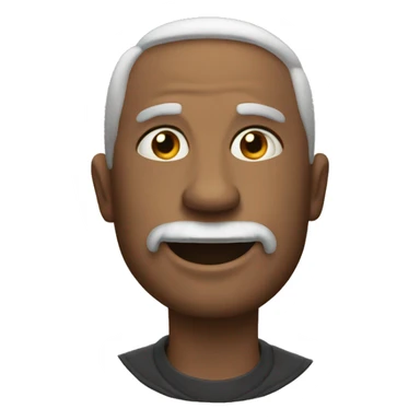 a gigachad emoji sticker