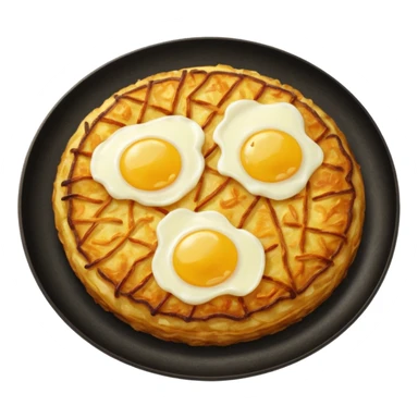 swiss rösti, without eggs sticker