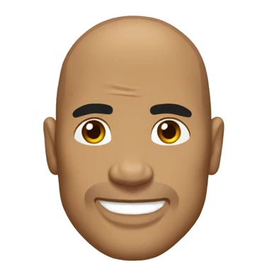 the rock with a bow of rice sticker