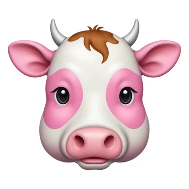 Udder of a cow from up close sticker