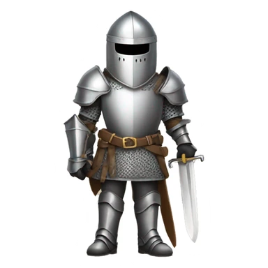 Knight with a glock in hand sticker