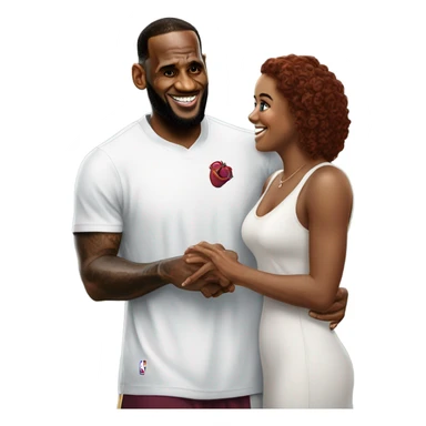 LeBron James proposal sticker
