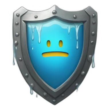 SHIELD THAT IS WET sticker