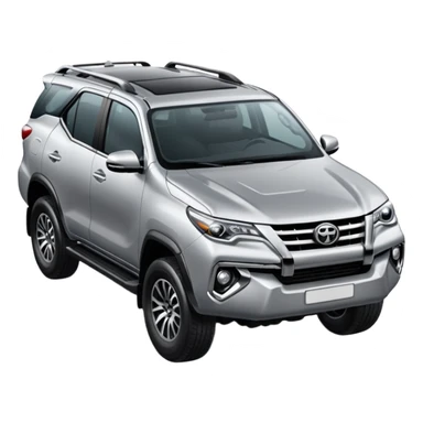 silver fortuner sticker