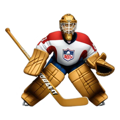 Hockey-goalie sticker