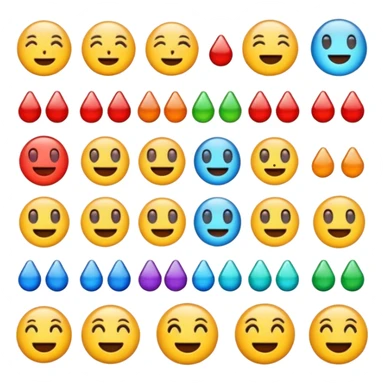 Emoji tenant un 6 et un 7 sticker