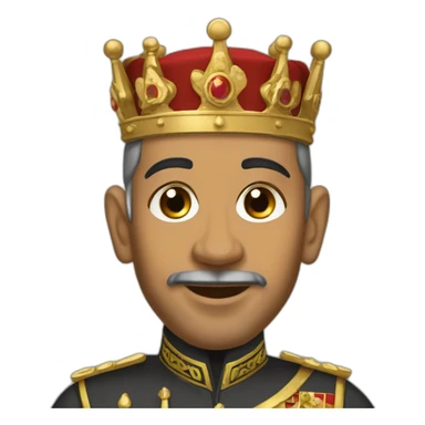 king mohamed V morocco sticker