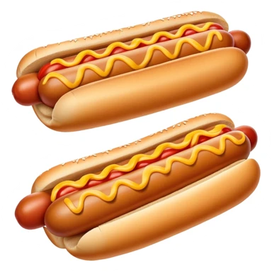 Hotdog with no sauce sticker